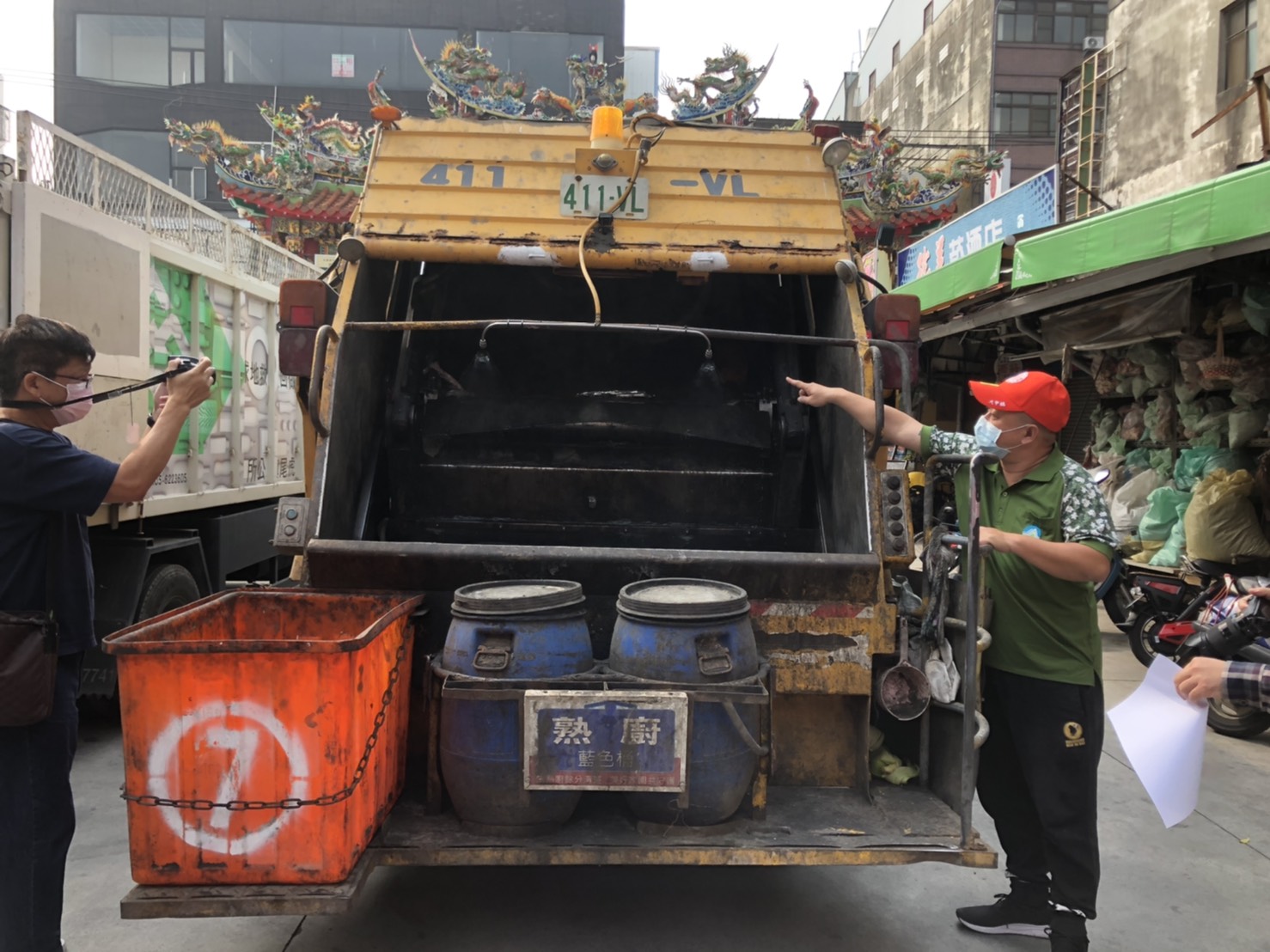 垃圾車加裝消毒系統